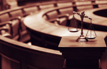 photo of a court room