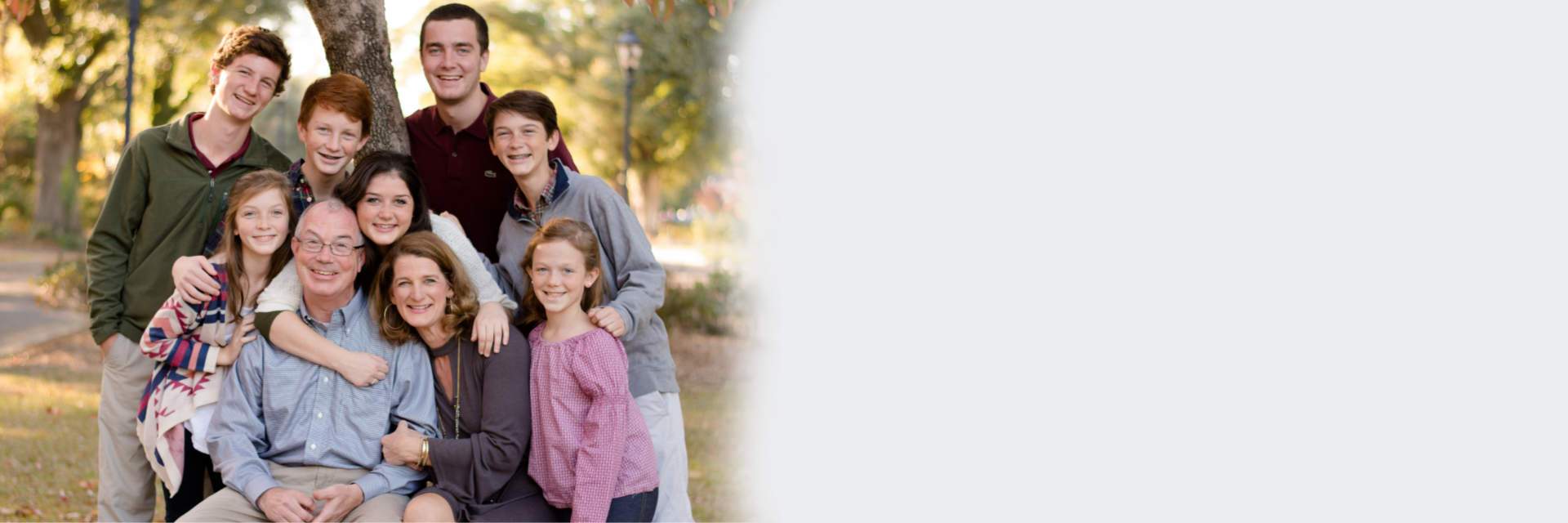 Stephen H. Hagler with his family